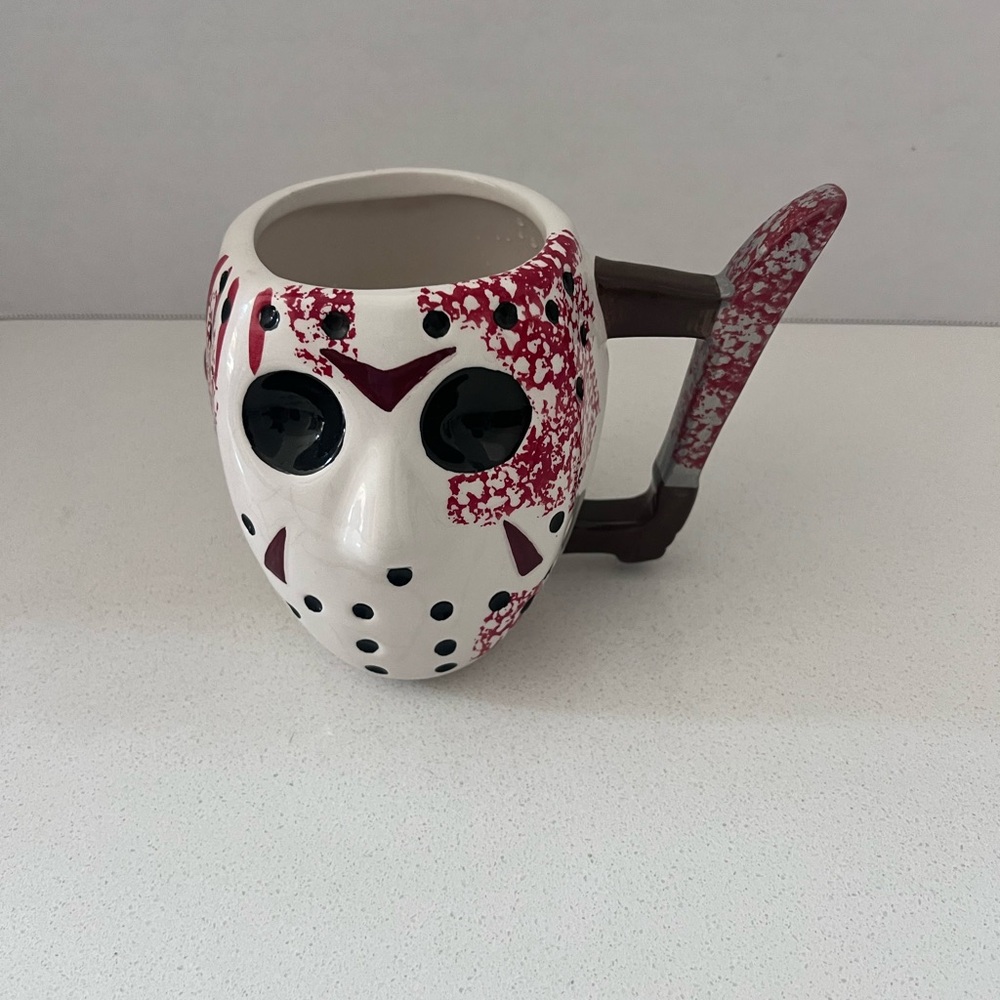 Friday the 13th‎ Jason Voorhees Machete Mug Cup Halloween